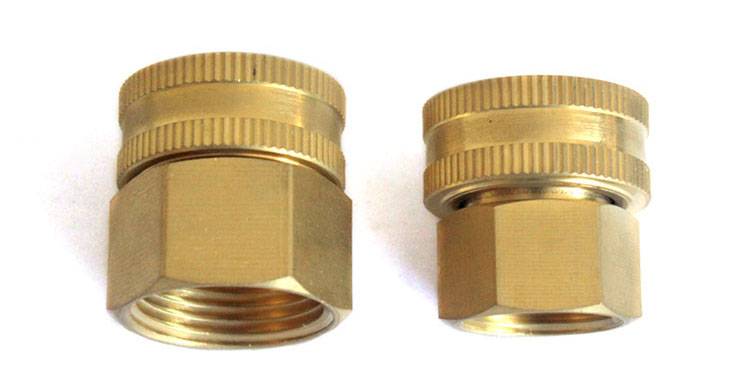 Dual Female Medenina Swivel Hose Connector